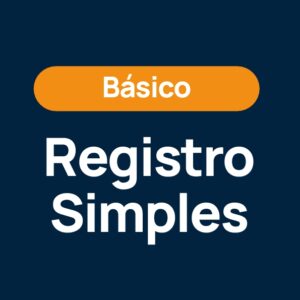 Pacote Básico: Registro Simples